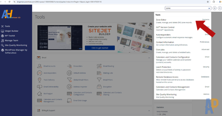 Cara Reset DNS Zone - ArenPedia
