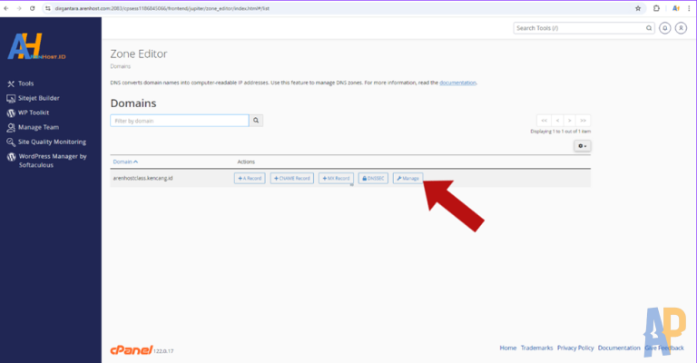 Cara Reset DNS Zone - ArenPedia