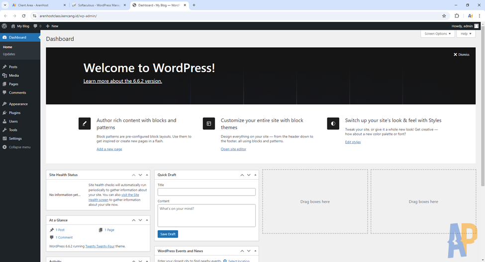 Cara Login WordPress Melalui Cpanel ArenPedia Cara Login WordPress Melalui Cpanel ArenPedia